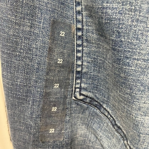 Lane Bryant wide leg plus size Venezia jeans  size 22 - Picture 9 of 9